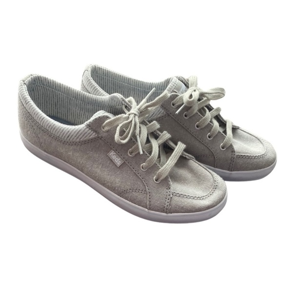 Keds Sneakers size 6 Gray canvas with Dream Foam Memory insole - Picture 1 of 15